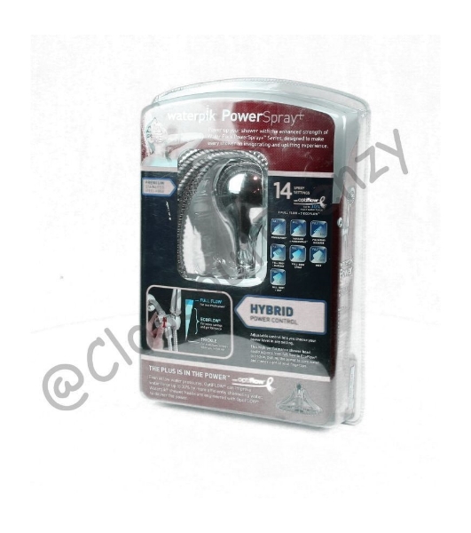 Picture of Waterpik Handheld 14-mode Showerhead Power Spray Chrome CF-1-393